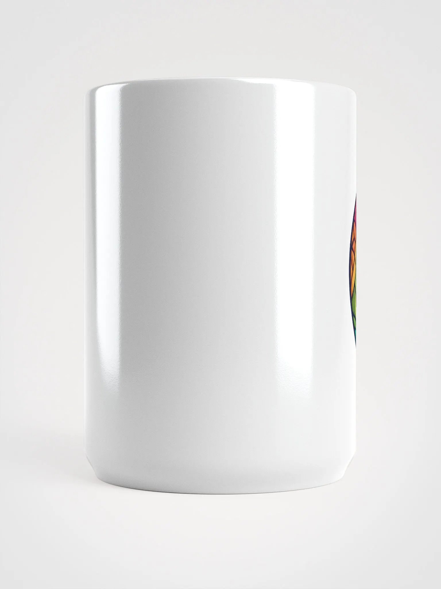 Vibrant Profile White Glossy Mug product image (5)