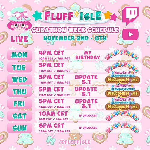 Next week is my first-ever subathon! I am raising money to rebuild my stream PC! Come help me build a setup that will allow m...