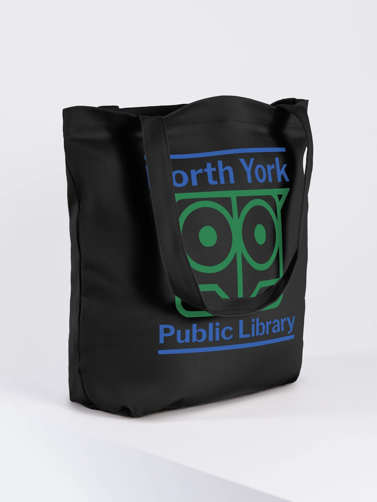 NYPL Retro Owl organic cotton tote product image (4)