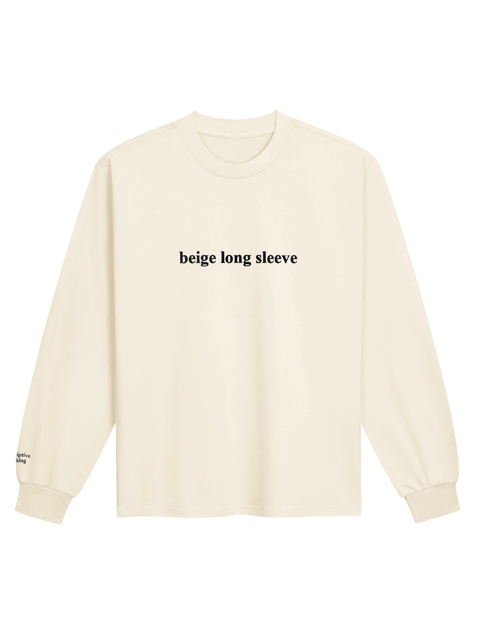 Weighted Unisex Long sleeve product image (1)