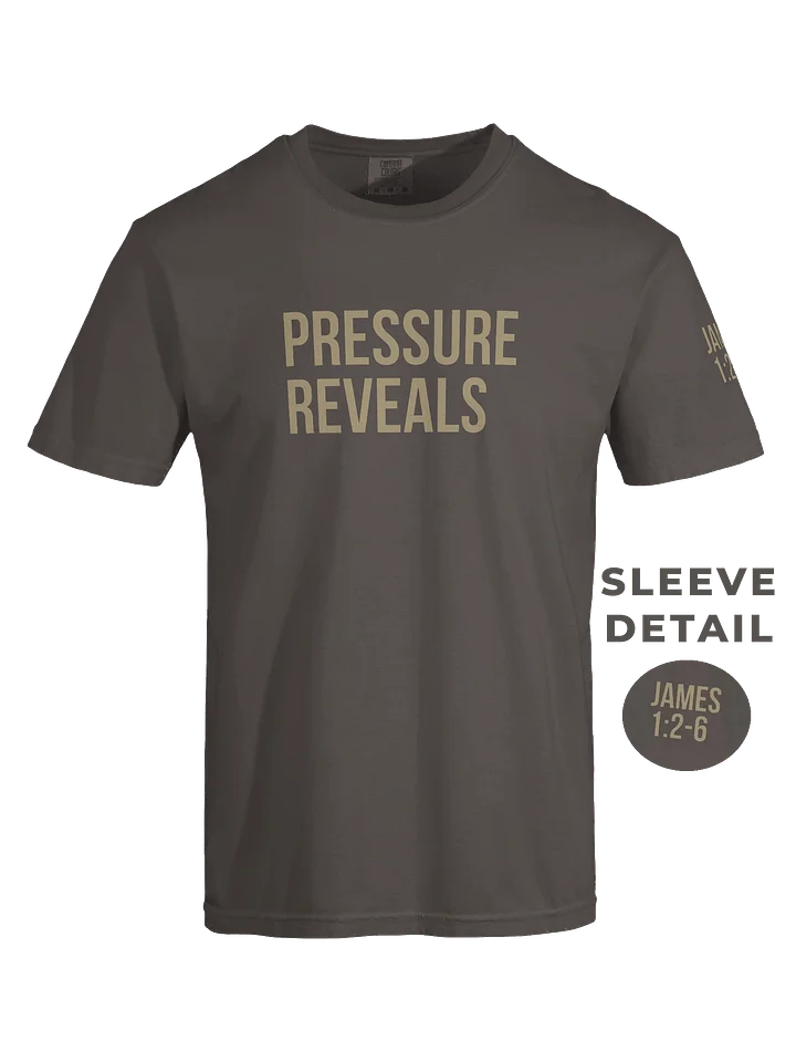 Men's Pressure Reveals Tee - James 1:2-4 product image (2)