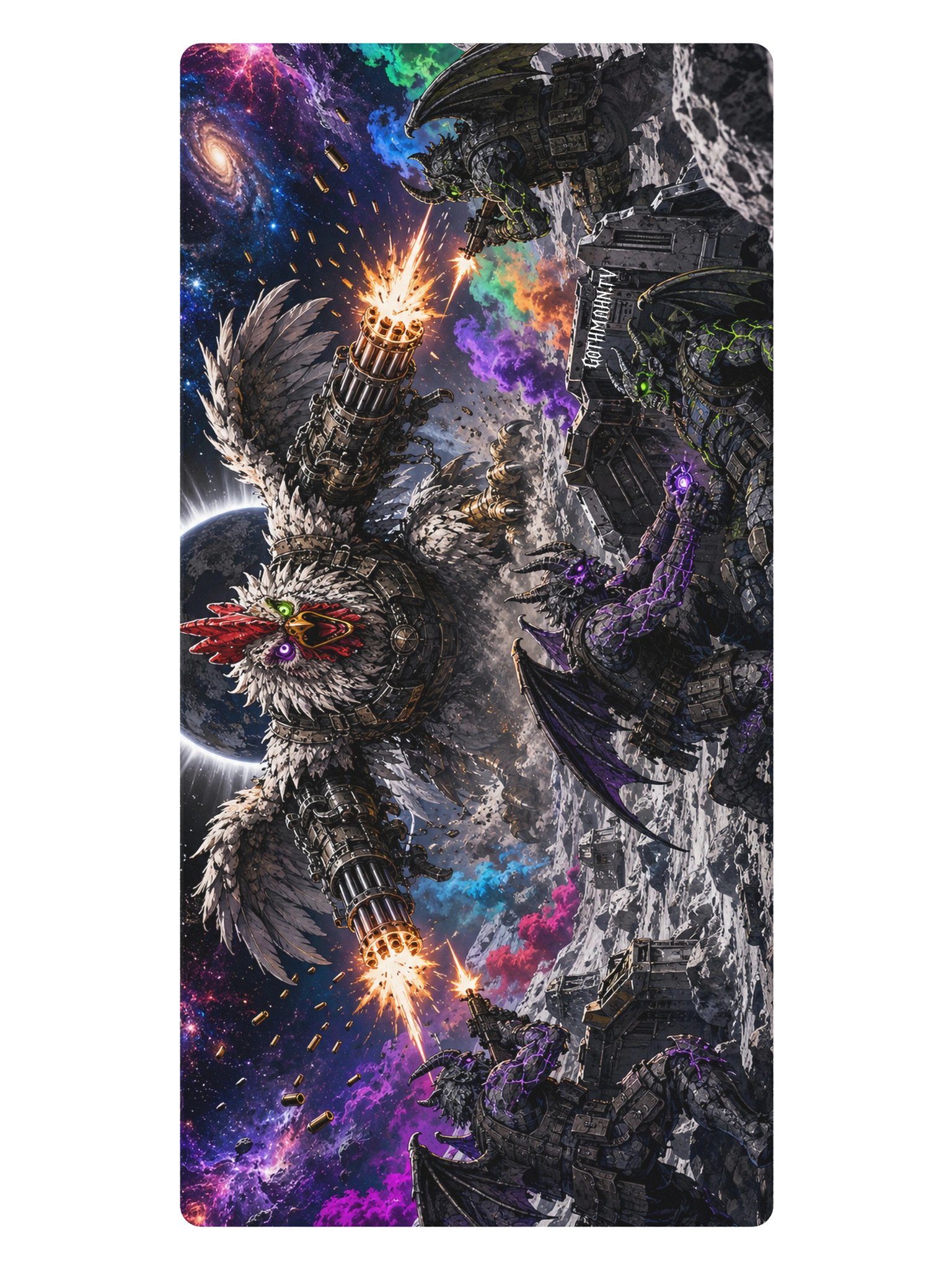 Gothmahn’s Final Boss — XL Gaming Mouse Pad product image (2)