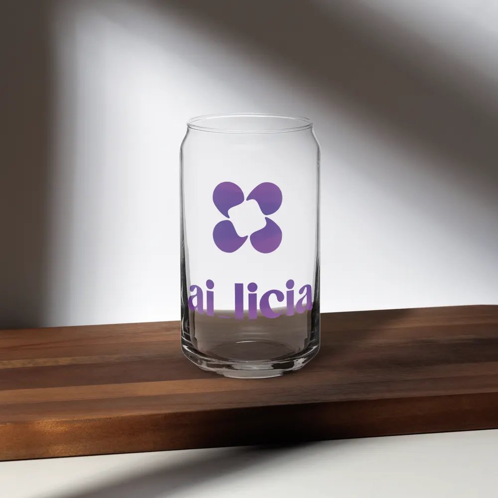 Transparent Glass Can product image (6)