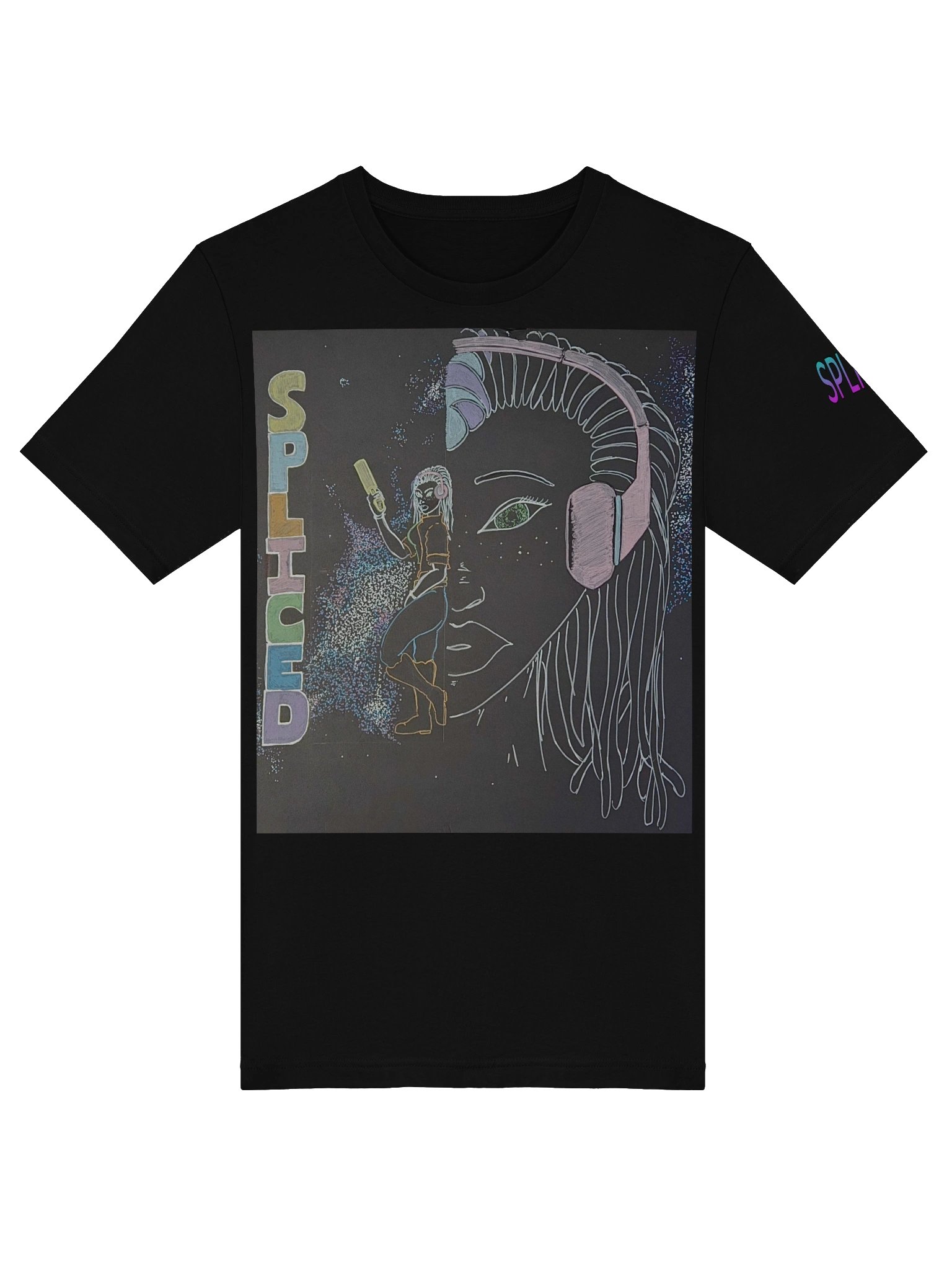SPLICED Blackout Gradient T-Shirt product image (5)