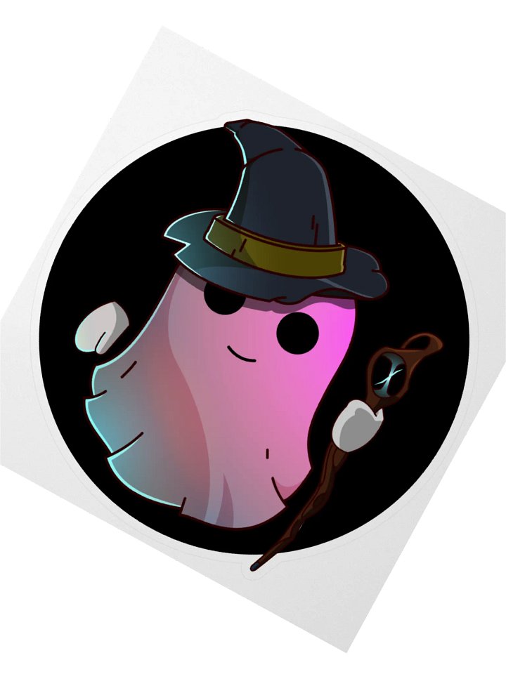 Magical ghost - Sticker product image (2)
