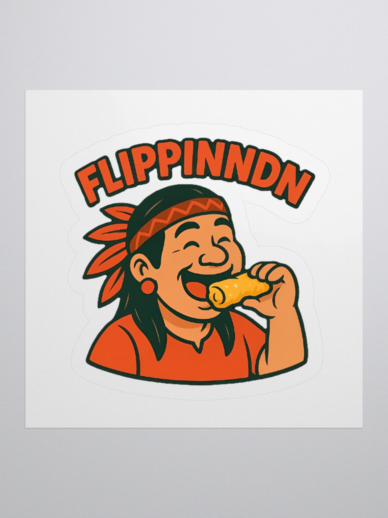 Flippin NDN Logo Sticker product image (2)