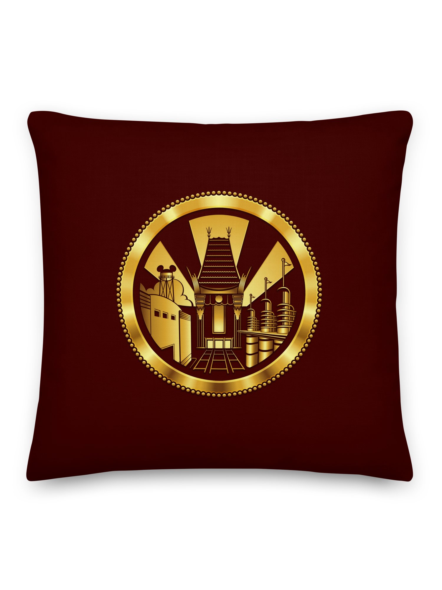 Studio Seal Pillow - Maroon product image (4)