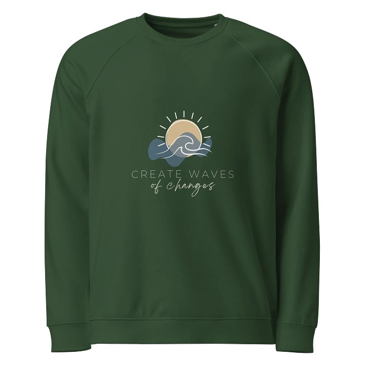 Women's Organic Raglan Sweatshirt ORFB0111 product image (1)