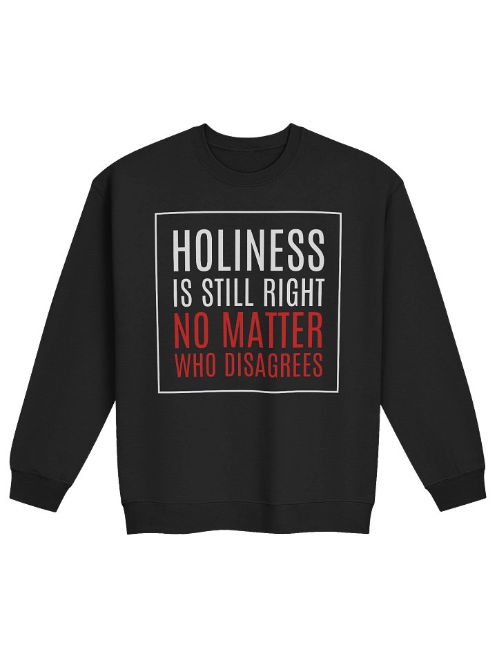 Holiness Is Still Right No Matter Who Disagrees Sweatshirt product image (3)