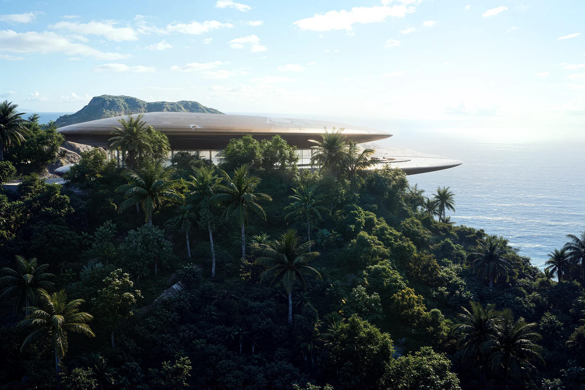 Cliff House (3D Model + D5 Render Scene) product image (7)