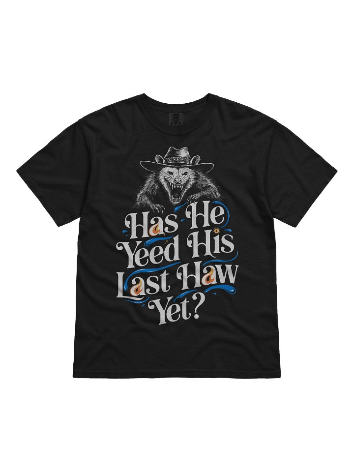 Funny Feral Opossum, Anti Trump Western Is He Dead Yet? T Shirt product image (5)