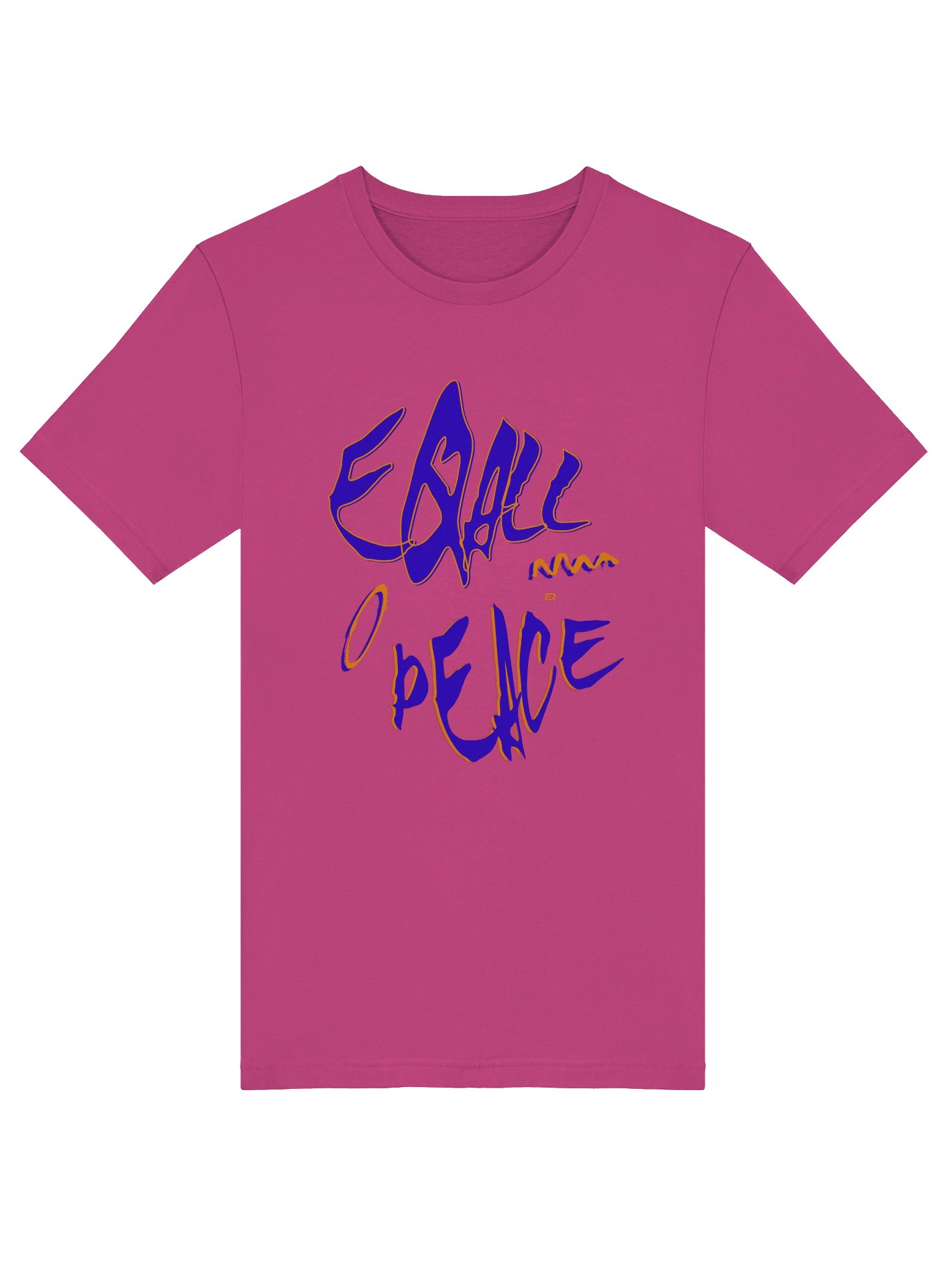 EQuALL Peace_Bella + Canvas Unisex T-shirt_R3CVR.i by EQALL® Essentials_Blue product image (17)
