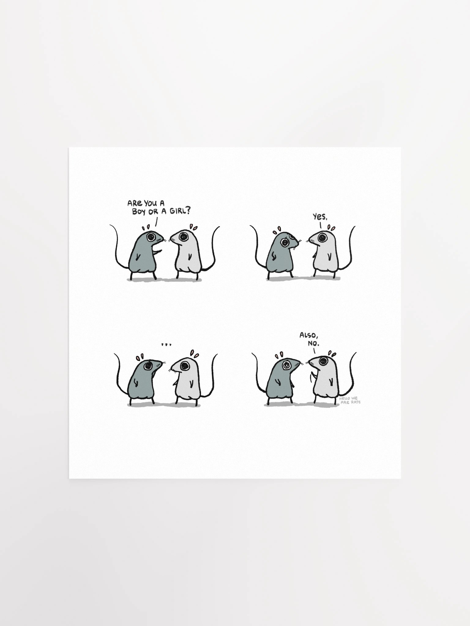 Yes Also No Print product image (1)