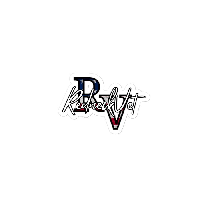 REDNECKVET LOGO STICKER product image (1)