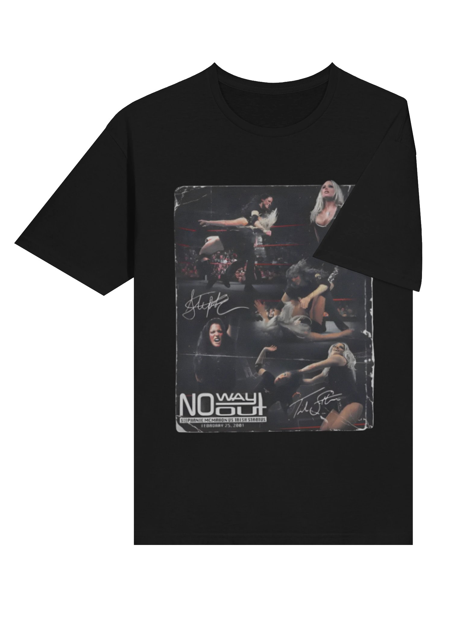 Stephanie McMahon vs Trish Stratus 25th Anniversary T-Shirt product image (4)