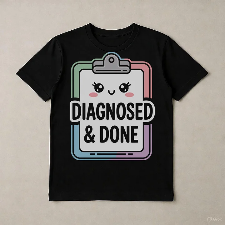 Diagnosed & Done Soft Tee product image (1)