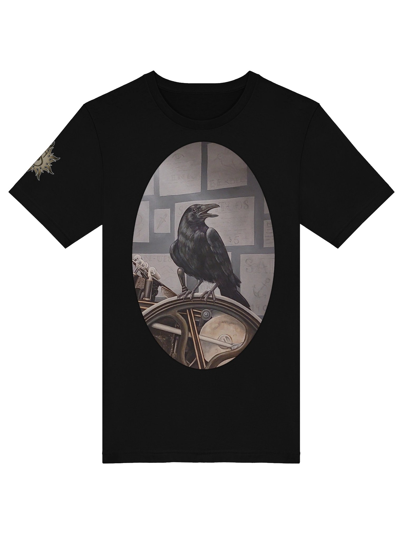 Raven's Letterpress Unisex T-Shirt product image (29)