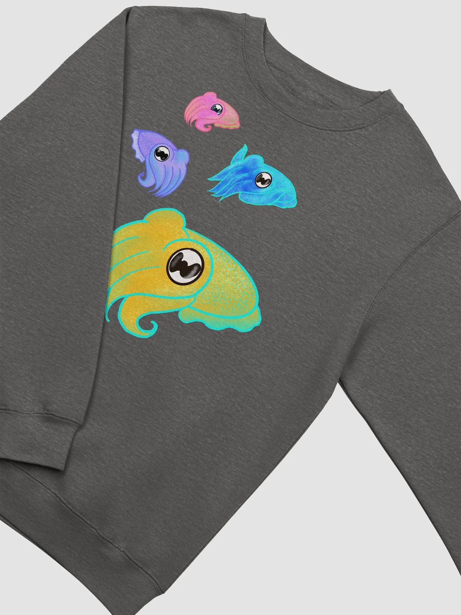 Multicolor Cuttlefish Crewneck Sweatshirt product image (3)