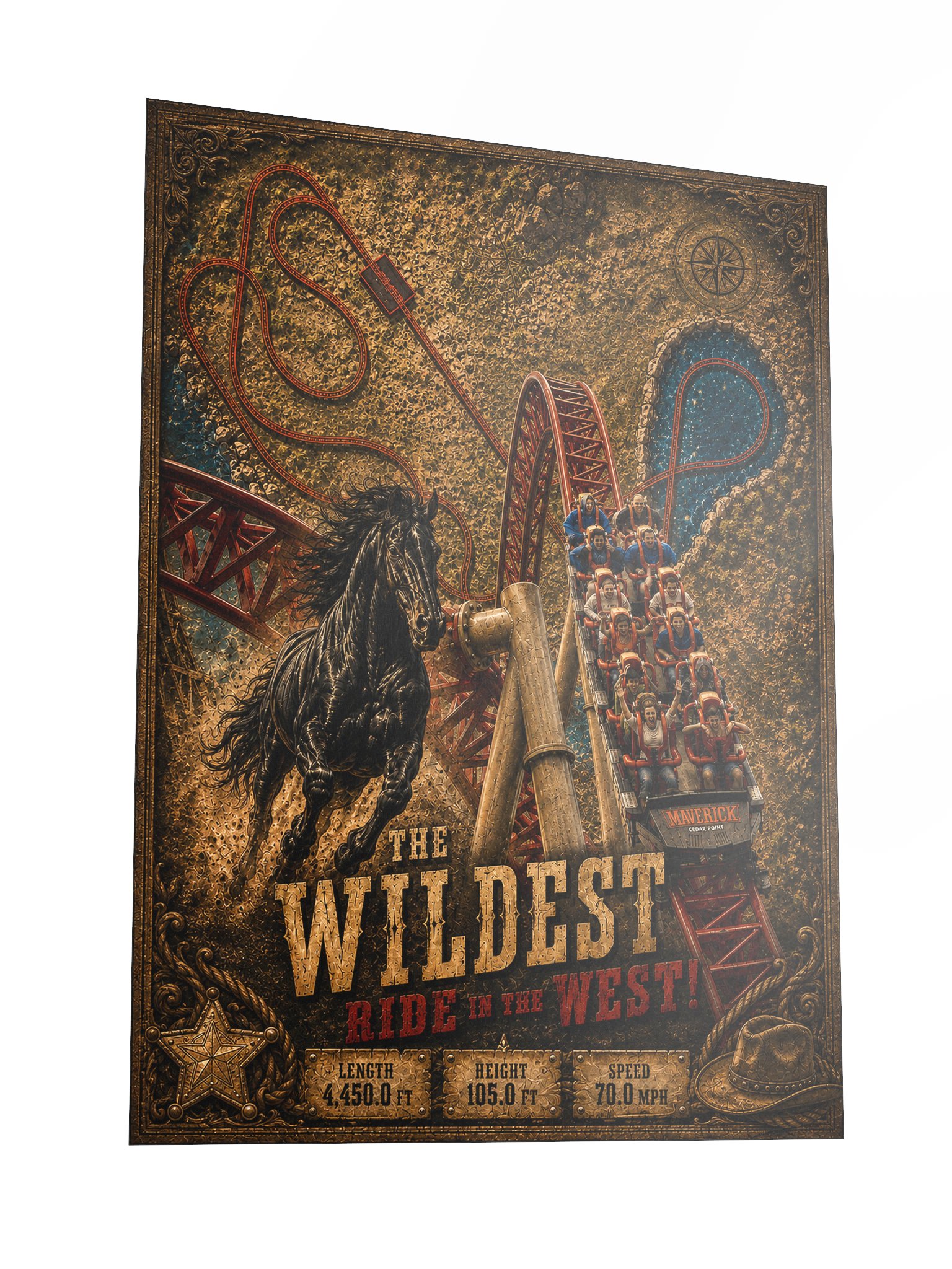 Maverick — Wildest Ride in the West Poster | 18x24" product image (3)
