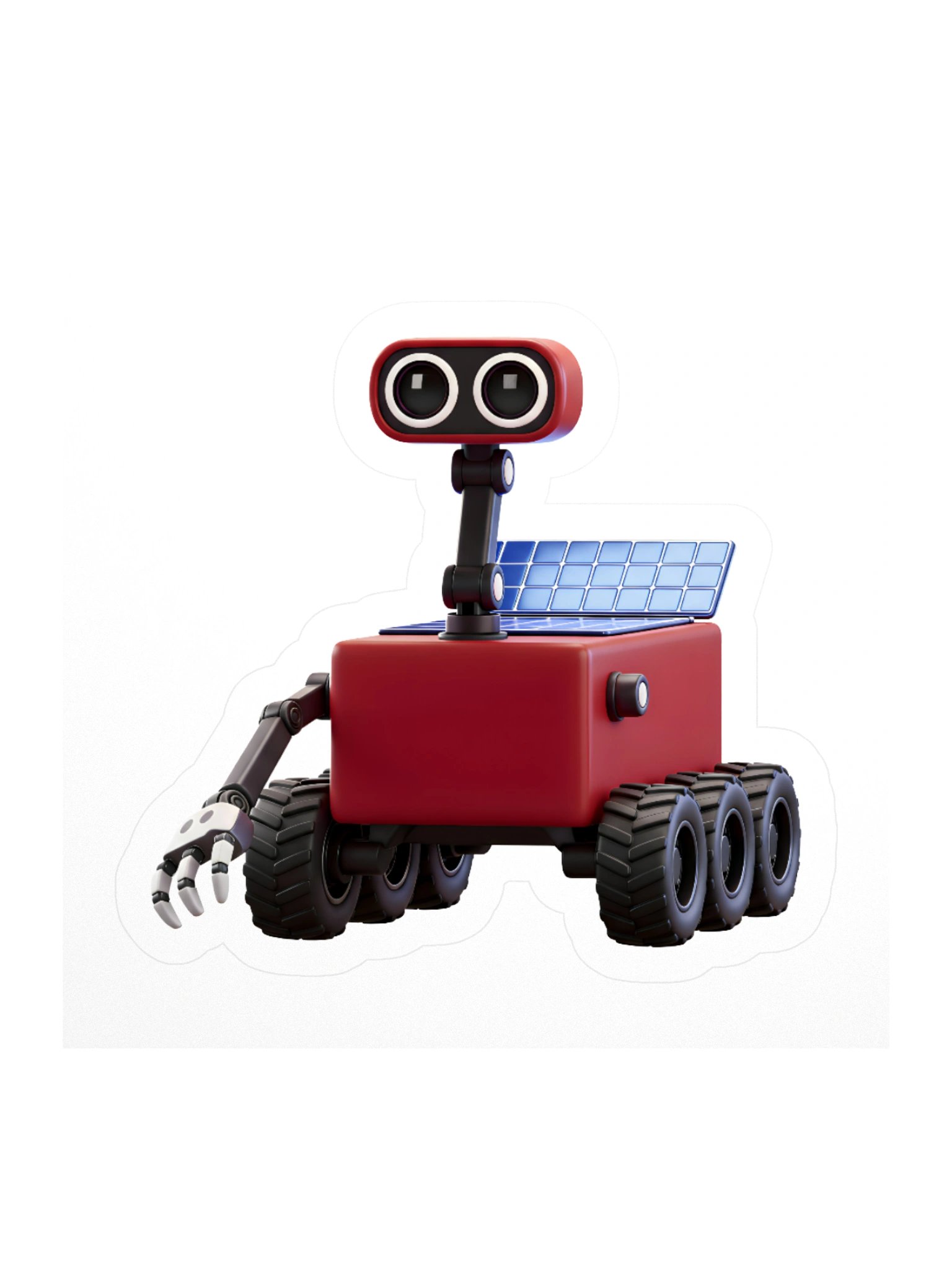 Official Rover Sticker: The Little Red Explorer Edition product image (4)