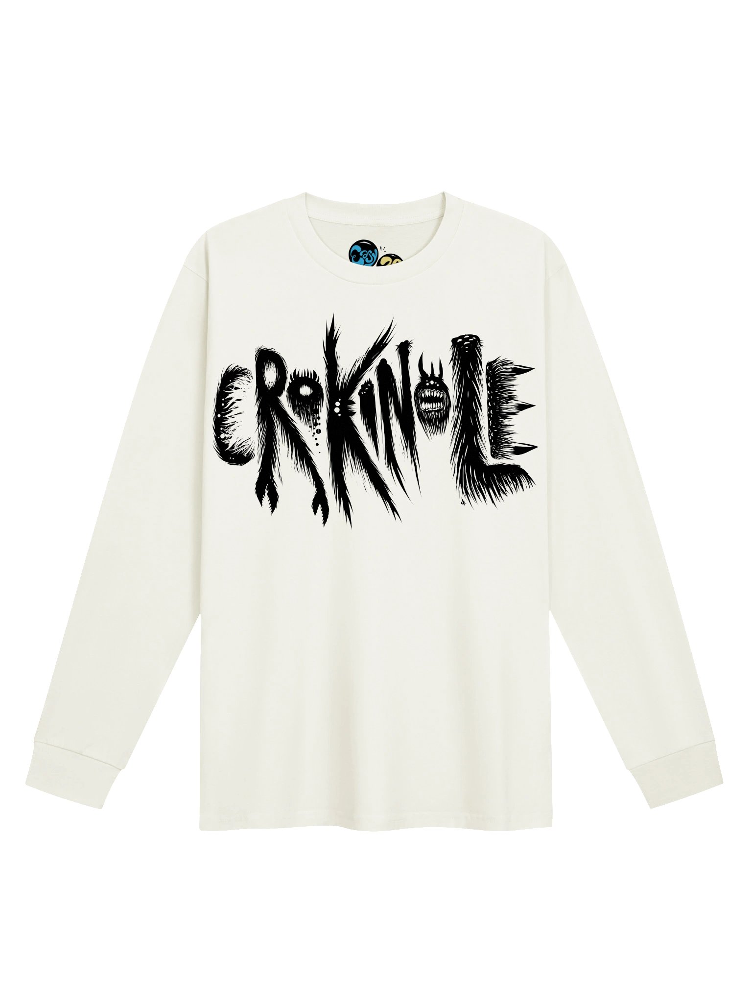 Crokinole Monster Long Sleeve Tee product image (1)