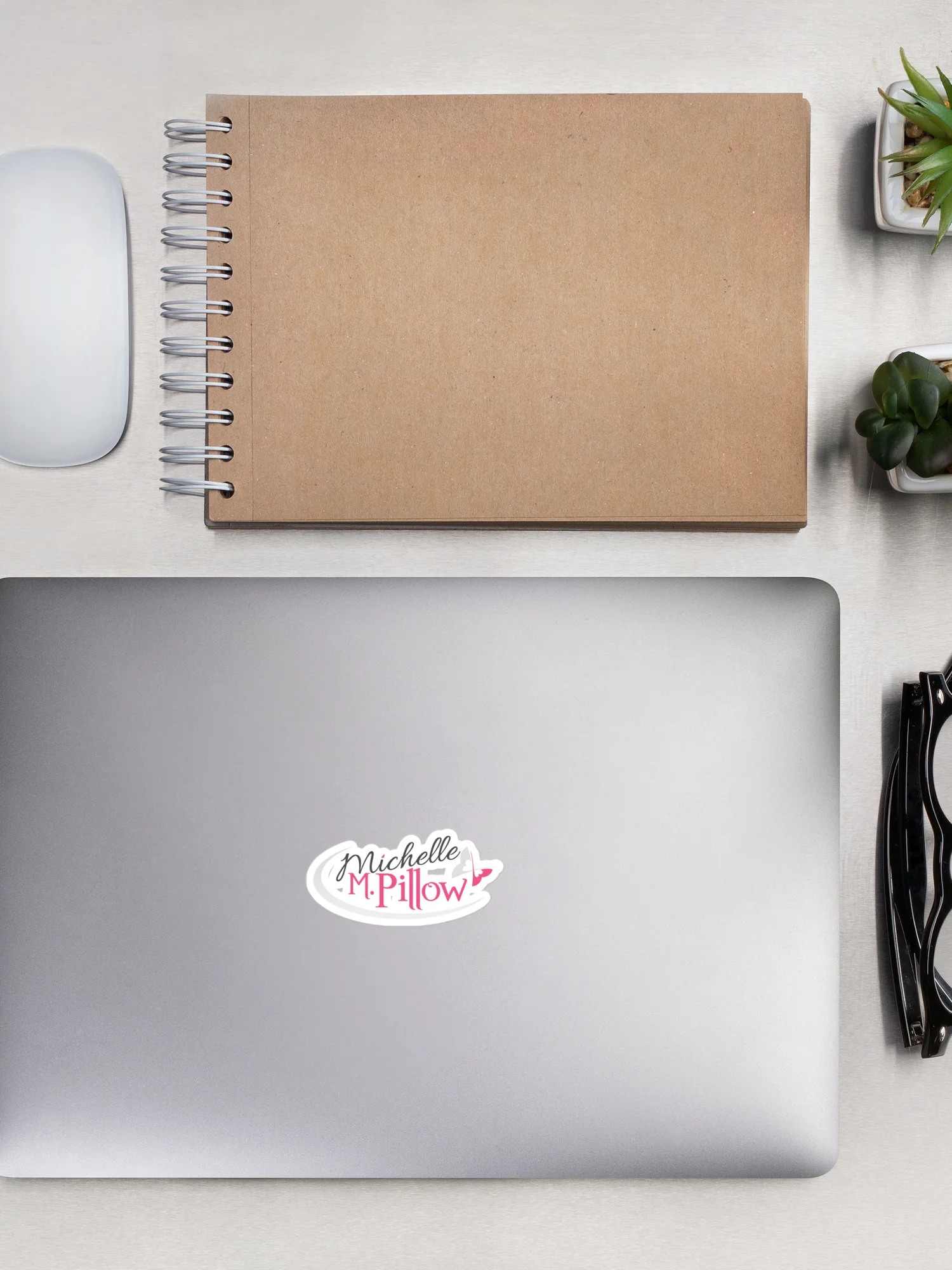 Michelle's Butterfly Logo Kiss Cut Stickers product image (7)