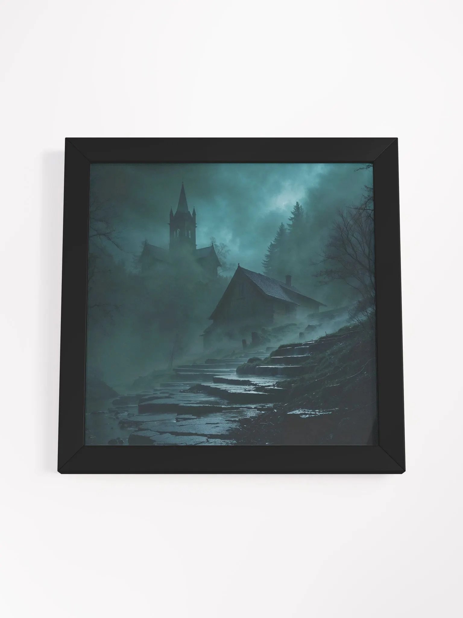 The Winding Path Framed Print product image (34)