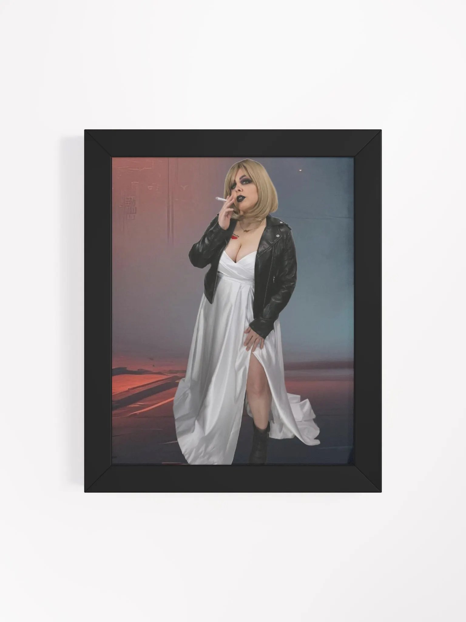Bride of Chucky Smoking Framed Print product image (4)