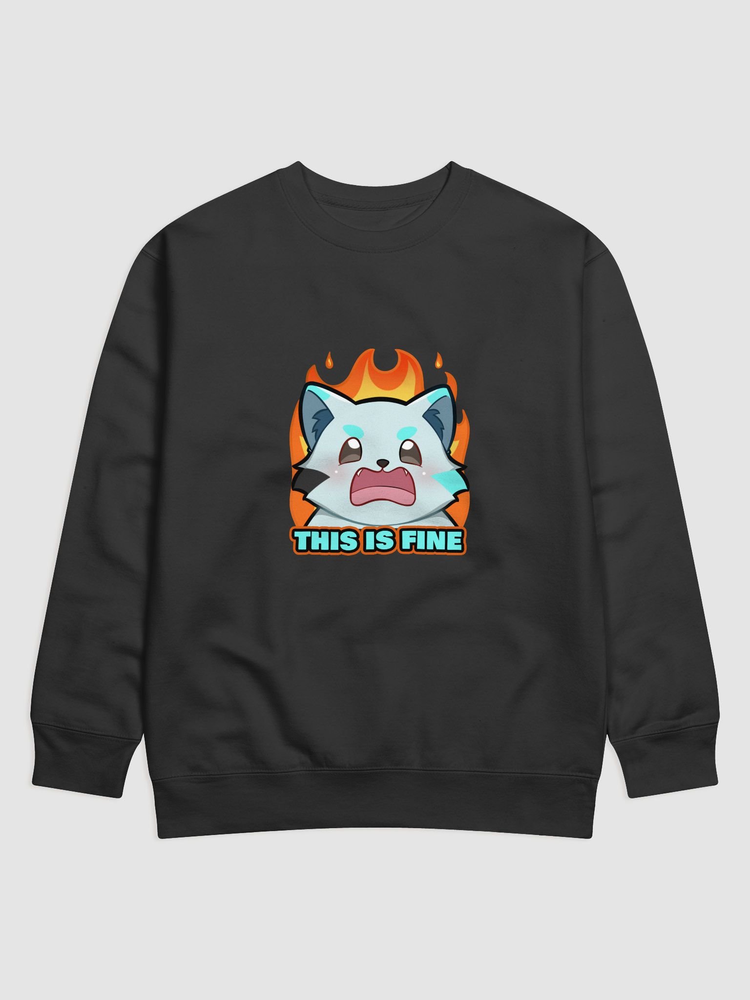 This Is Fine Premium Sweatshirt product image (1)