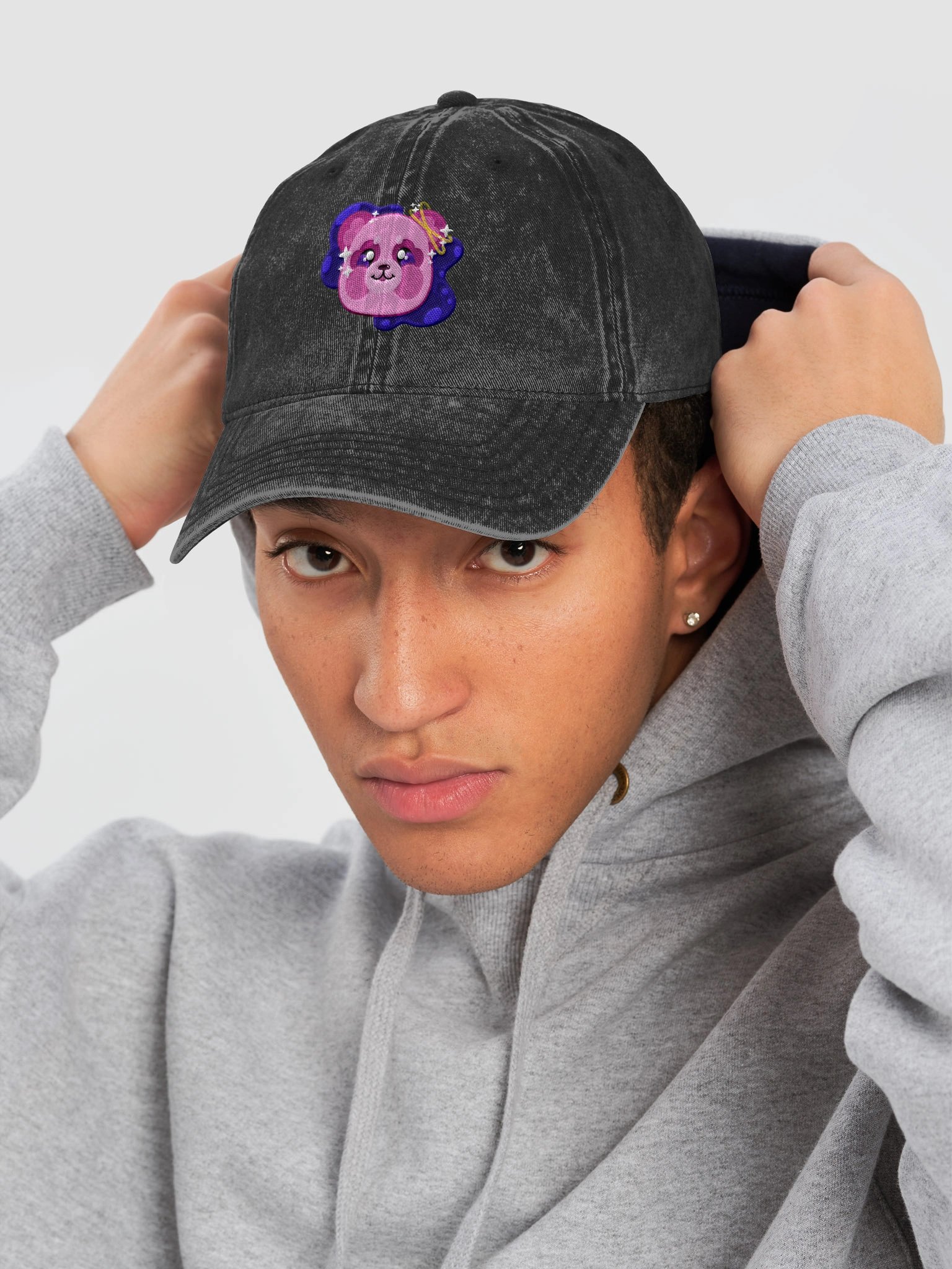 Pinkie Panda Dad Hat product image (29)