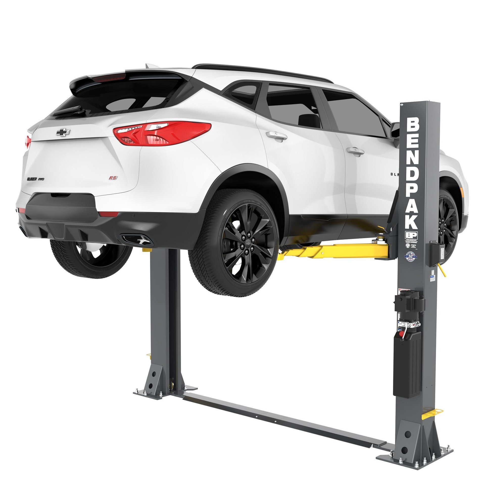 BendPak 9APF Open-Top Two-Post Lift for Low Ceilings - 9,000 lb Capacity product image (3)