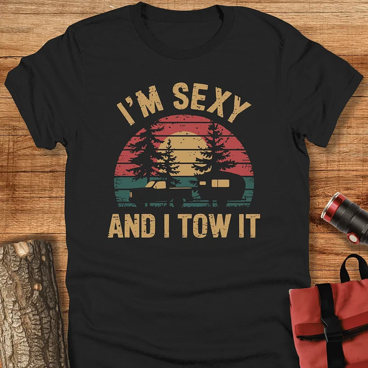 I tow it, Funny camping t-shirt, Unisex product image (2)