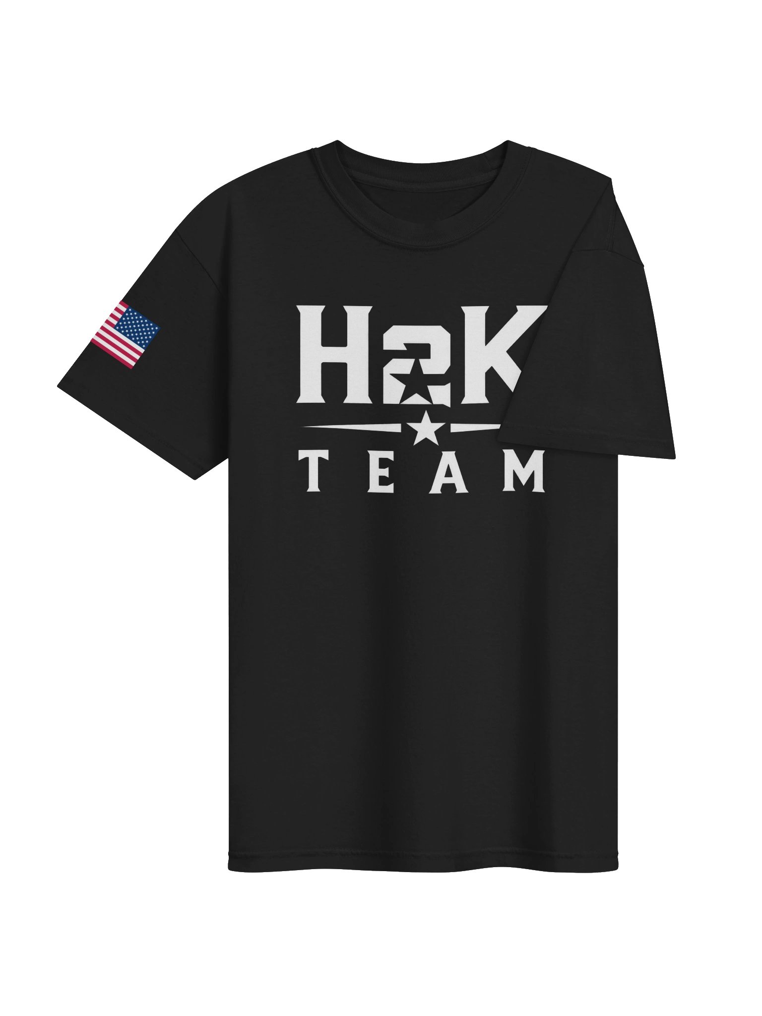 H2K Team | Relaxed-Fit Tee – Black product image (4)