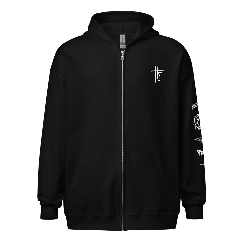 TF Gildan Unisex Heavy Blend Zip Hoodie product image (1)