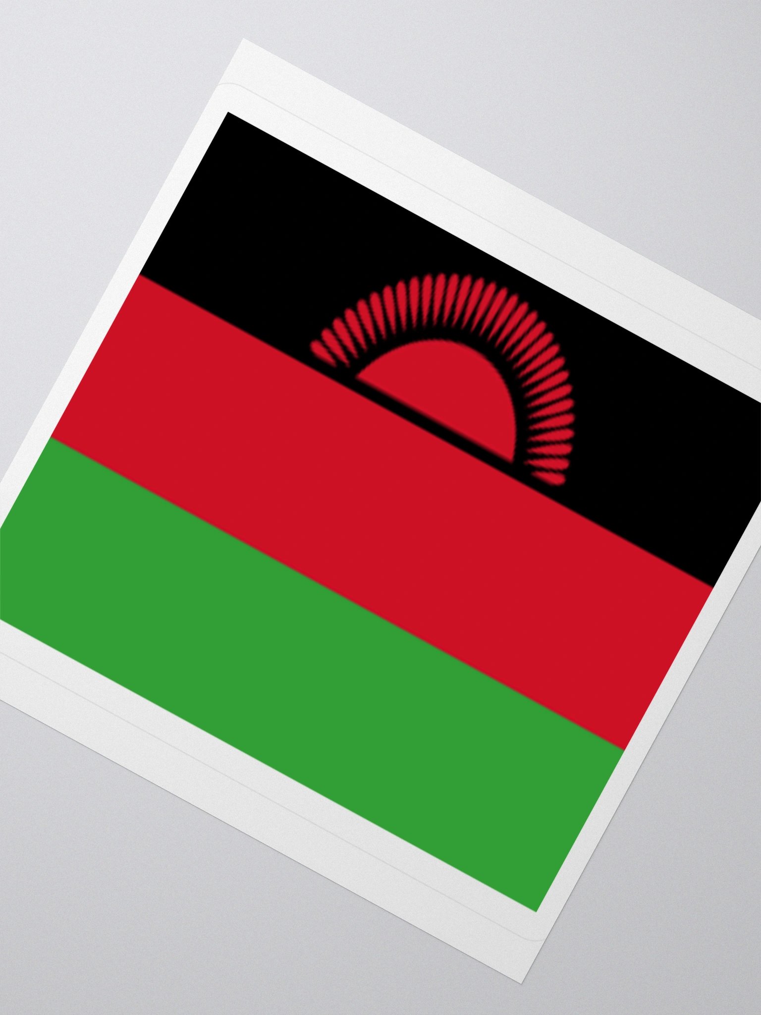 Exclusive Malawi Flag Sticker – High-Quality Vinyl for Indoor Use product image (6)