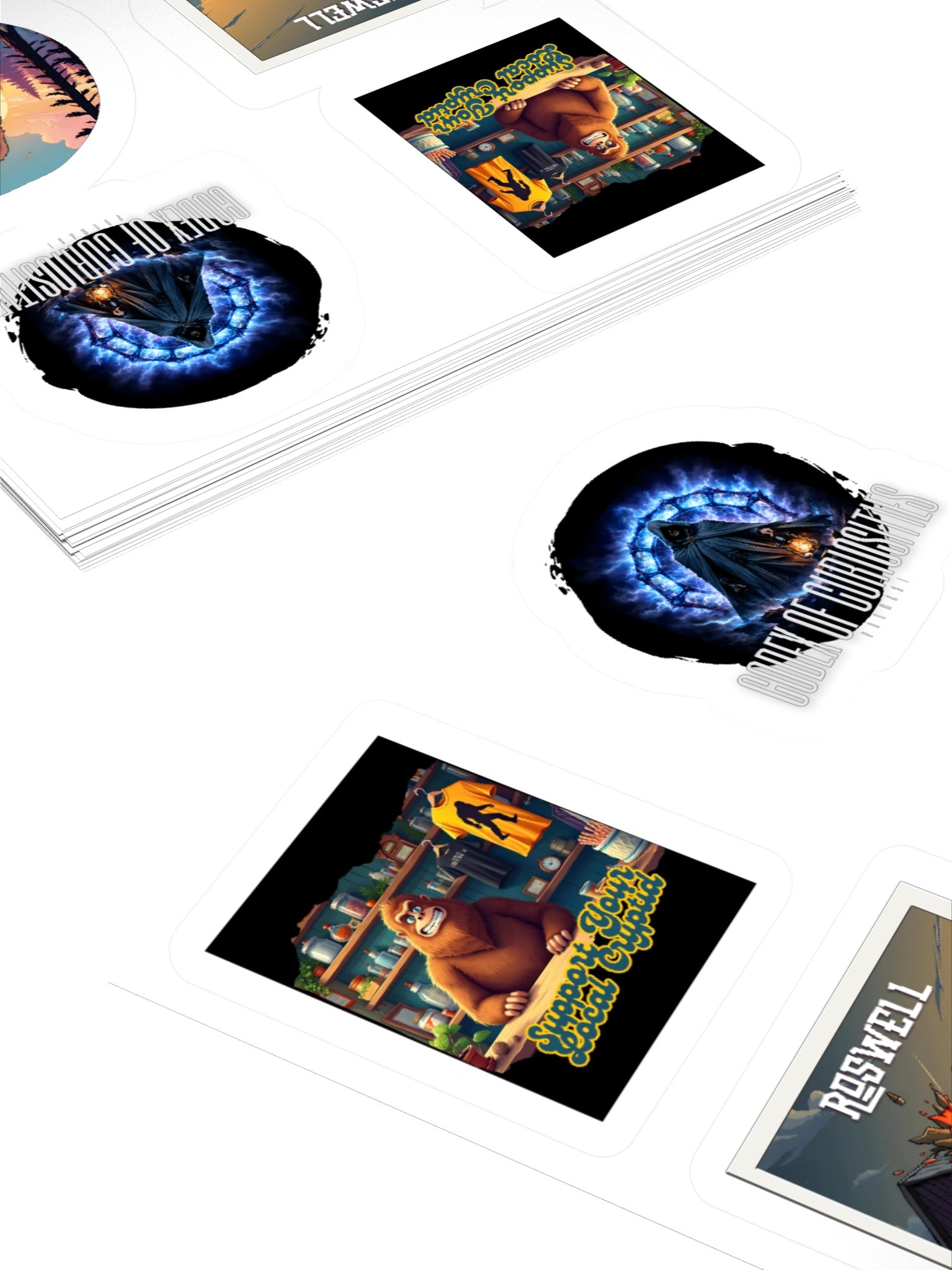 Mystical Cryptid Sticker Collection product image (11)