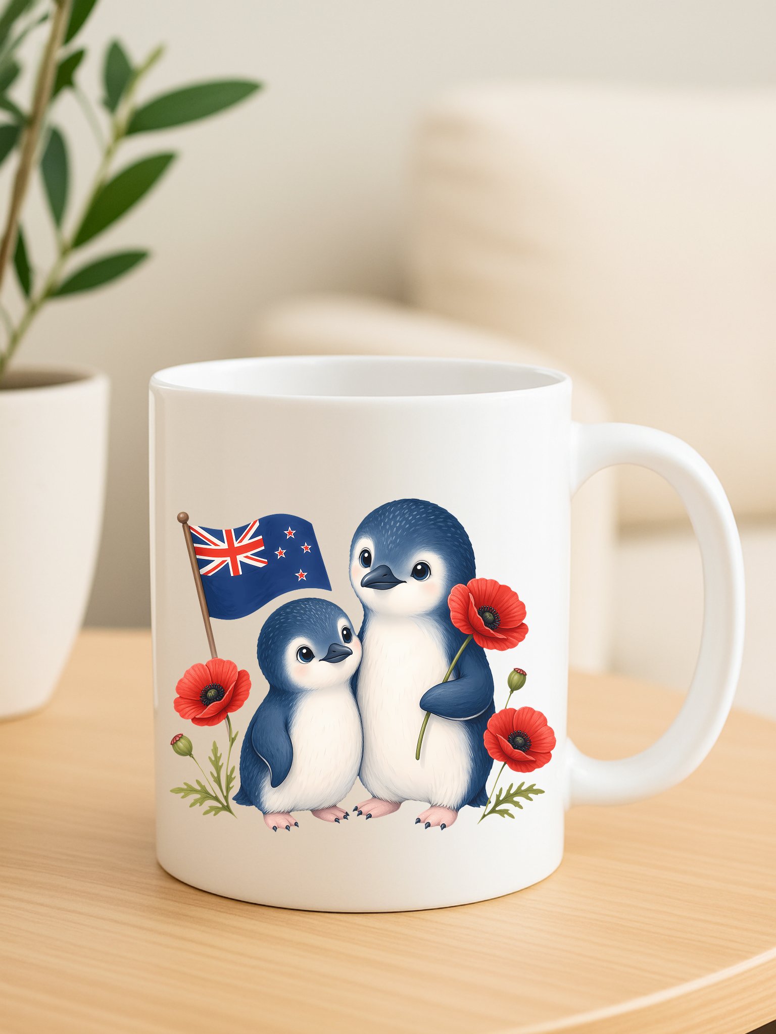Little Penguins Remember – ANZAC Day Wildlife Digital Print product image (3)