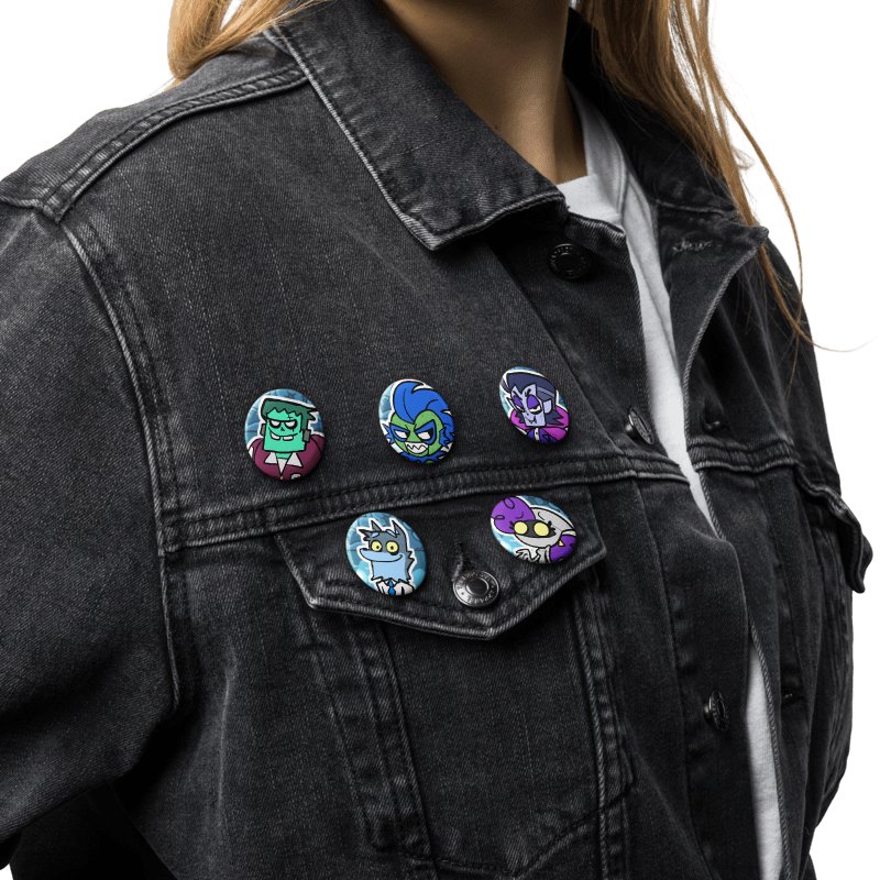 Fester Pin Buttons Set product image (4)