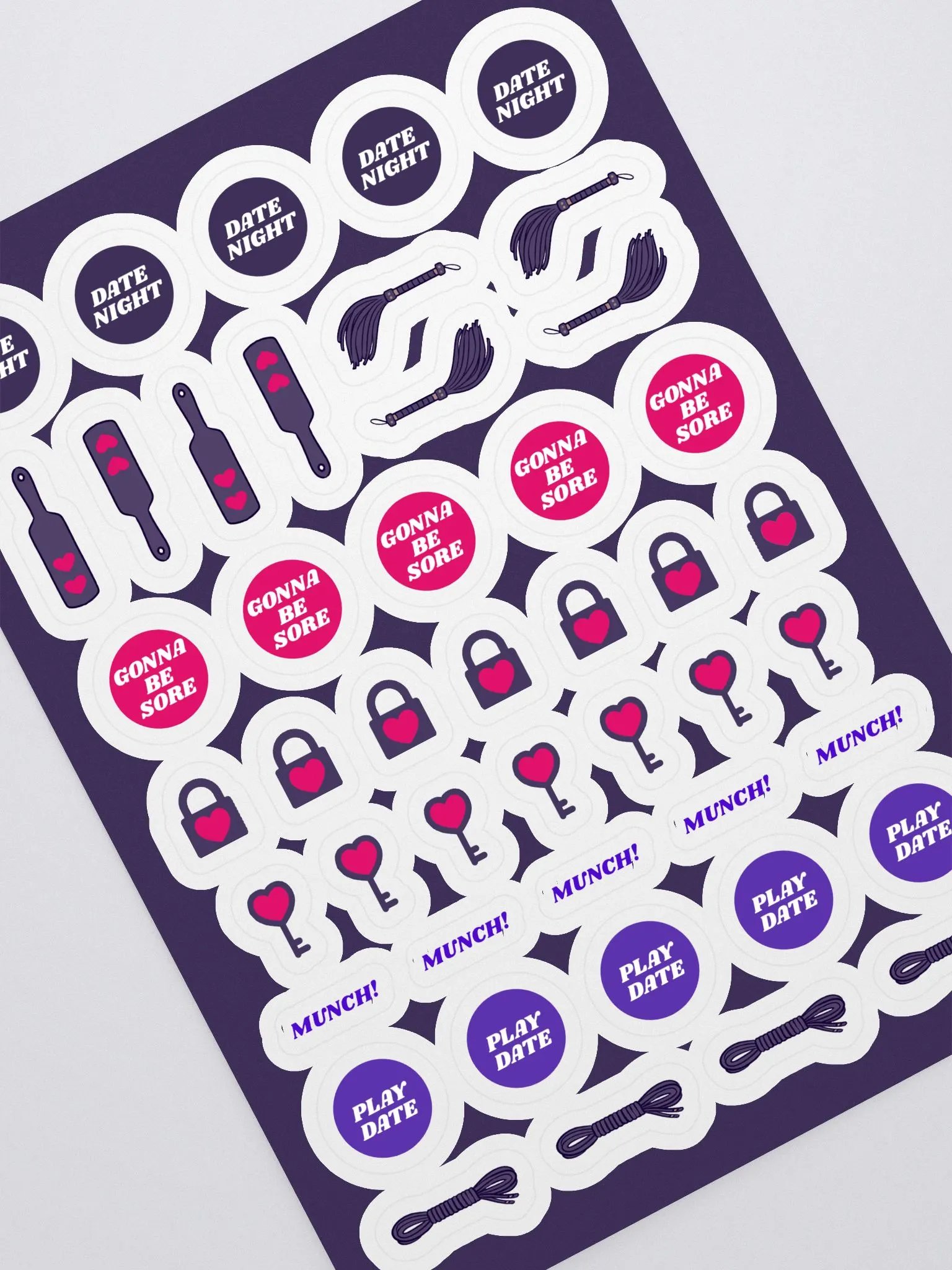 BDSM Calendar & Planner Sticker Sheet product image (1)