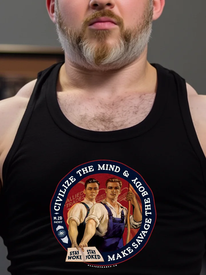 Stay Woke! Stay Yoked! Tankie Top! product image (2)