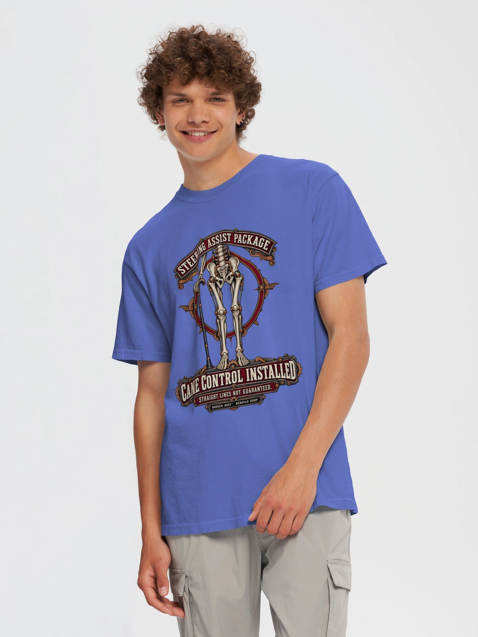 Funny Cane User Shirt — Cane Control Installed™ Steering Assist Tee | Rebuild Shop product image (6)