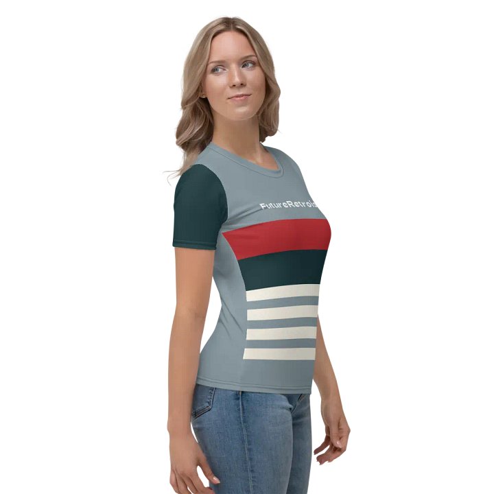 FR AOP Women's Crew Neck T-Shirt product image (2)