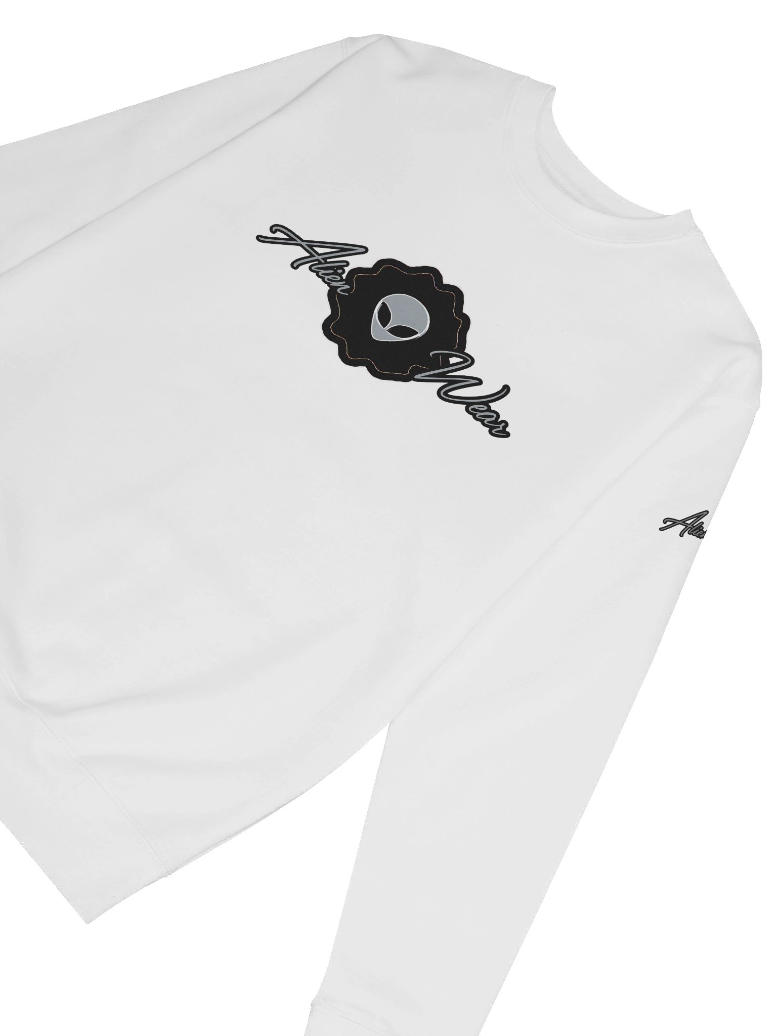 Alien Wear | Signal Lock Crewneck Sweatshirt | Unisex Streetwear product image (4)