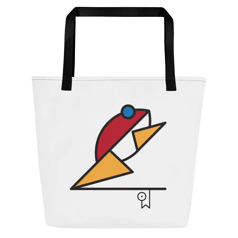 Bau Frog Icon / MO Tote Bag / White product image (1)