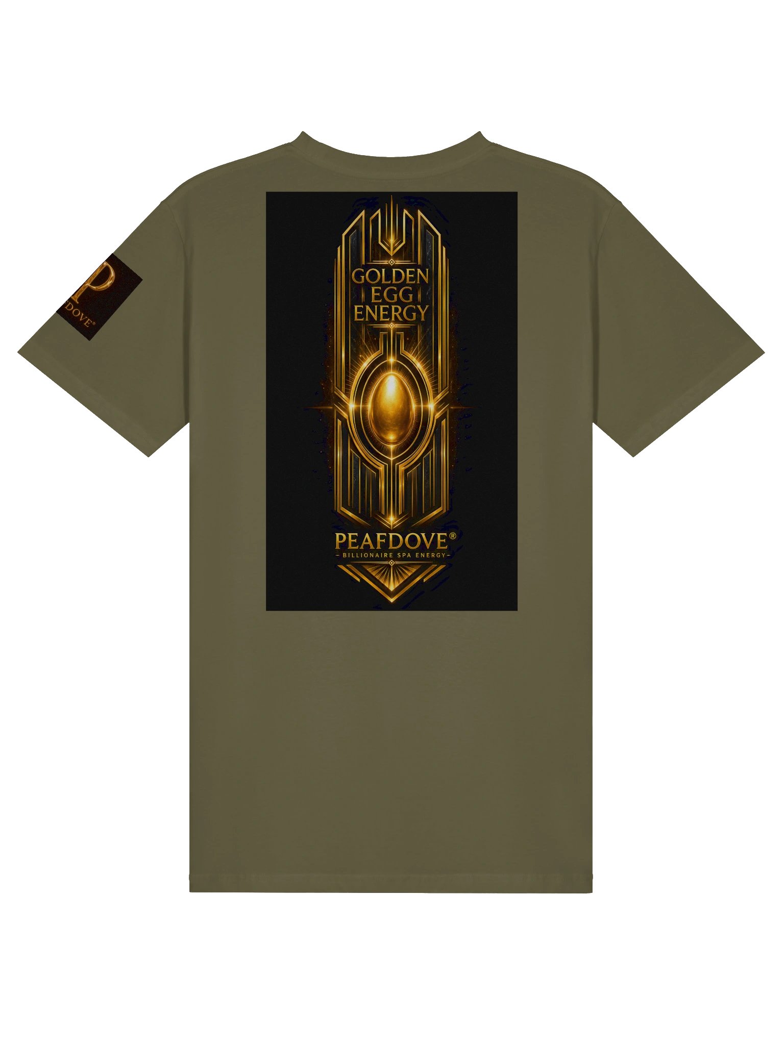 PEAFDOVE® Golden Egg Signal Backprint Shirt product image (3)