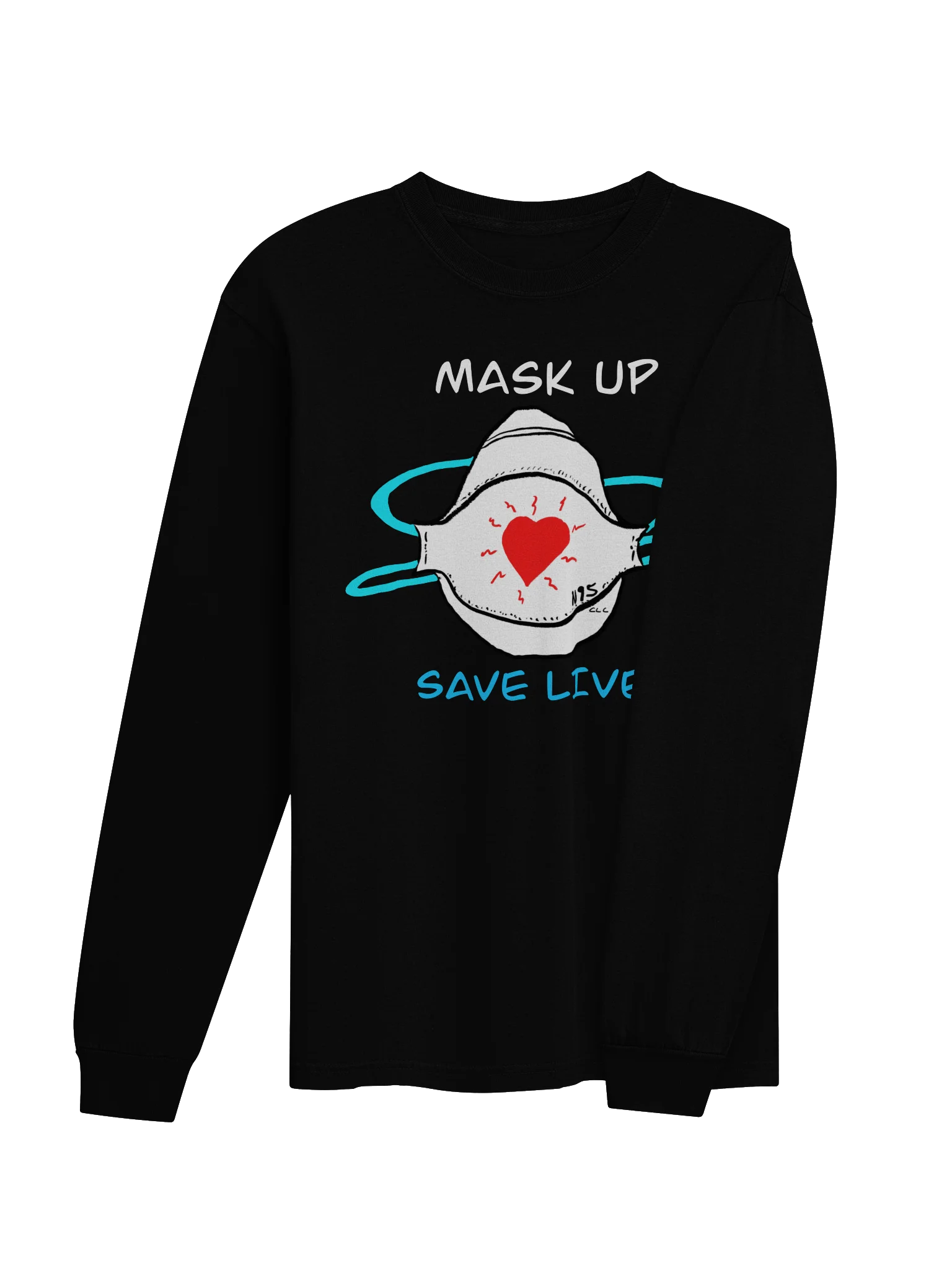 Mask Up Save Lives long sleeve tee product image (19)