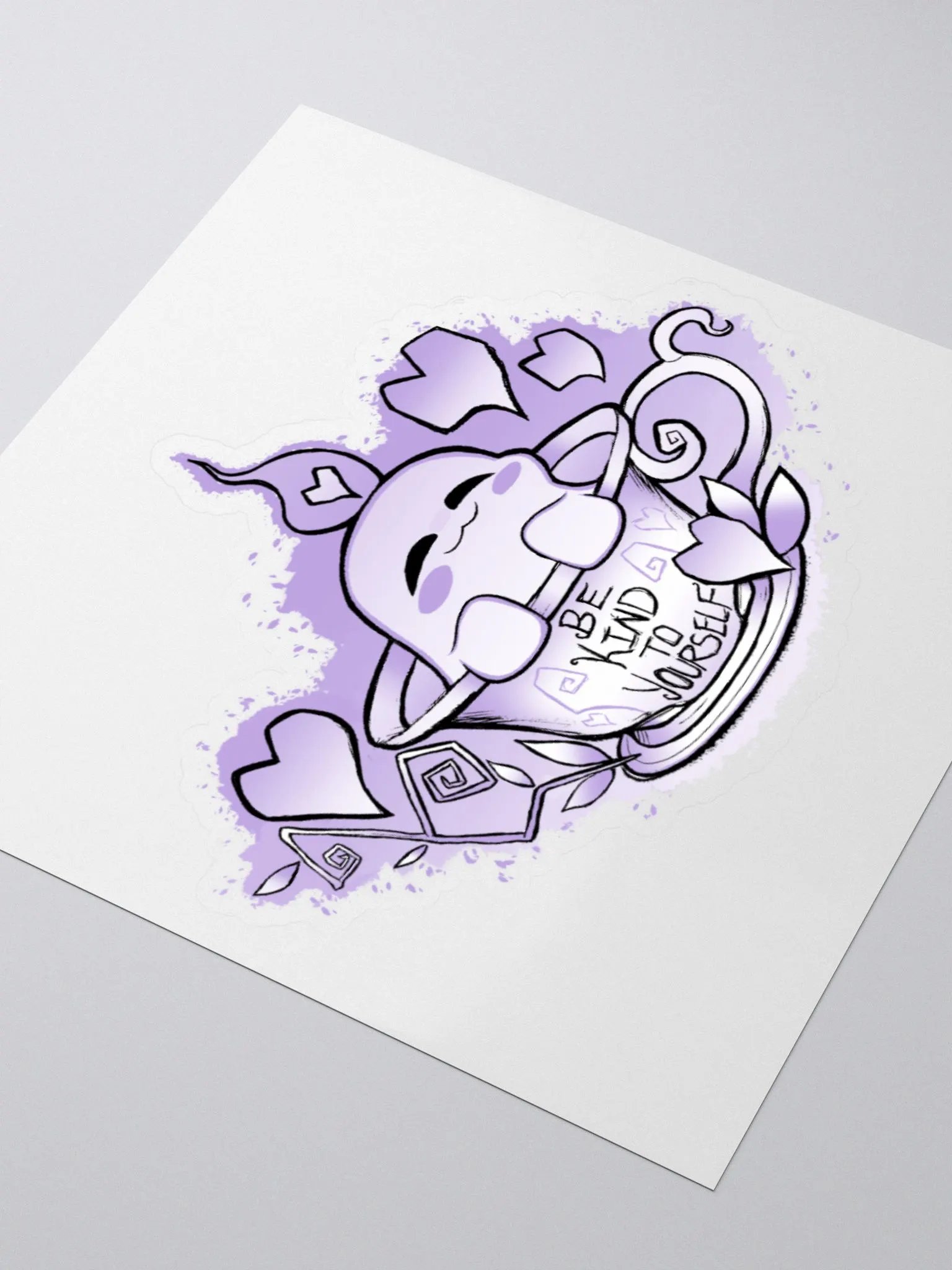 Teacup Ghost Sticker product image (3)