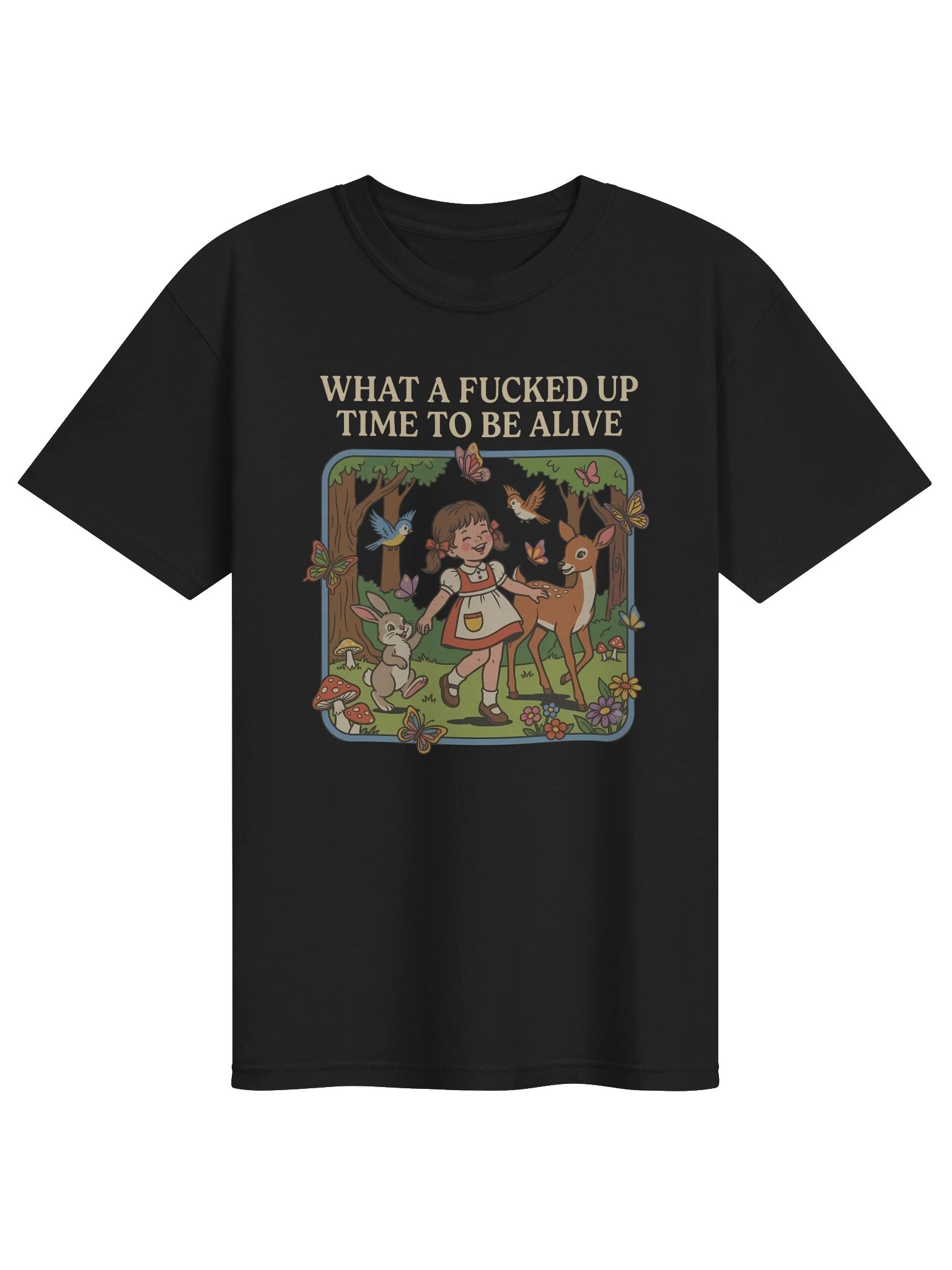 "What A Fucked Up Time To Be Alive" Comfort Colors 1717 Graphic Tee product image (2)