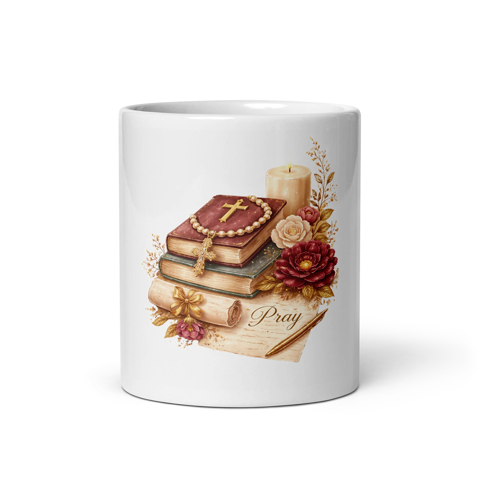 Grace Notes Prayer Mug (White) product image (1)