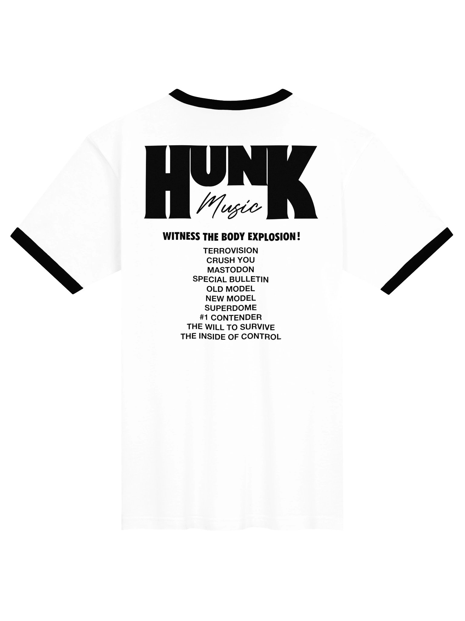HUNK MUSIC: Body Explosion - Raglan Tee product image (3)